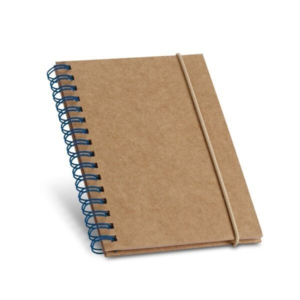 Caderno Ecológico Personalizado Papel Reciclado com Pauta Capa Dura 14x10cm
