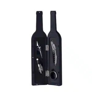 Kit Vinho Personalizado 4 Peças - Formato Garrafa - HUBZB-12384