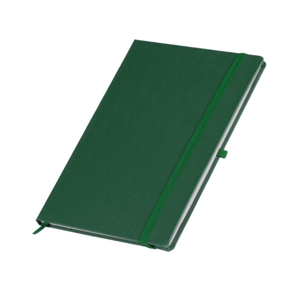 Caderno Personalizado Couro Sintético sem Pauta Porta Caneta 21x14cm