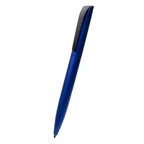 Caneta azul personalizada UV digital para eventos B2B