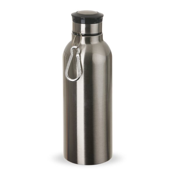 Garrafa Térmica Personalizada com personalização de logotipo de marca empresarial. Brinde corporativo inovador.