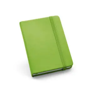 Caderno Personalizado com personalização de marca empresarial. Opção de brinde personalizado para empresas.