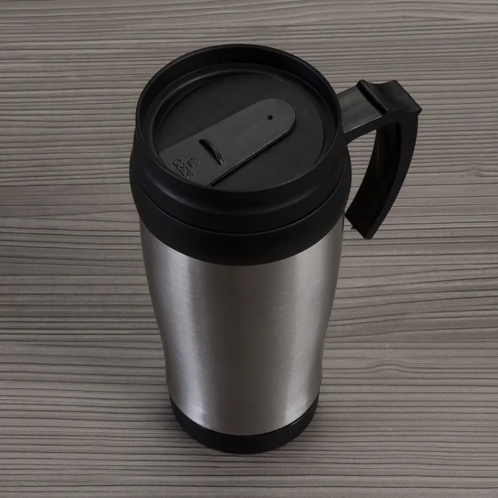 - Huble Brindes Corporativos Caneca Personalizada Inox 400ml - HUBZB-03889