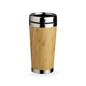 Copo personalizado ecológico bambu 500ml com gravação laser