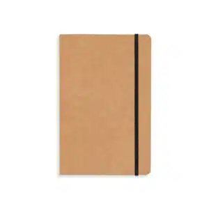 (21x14) | Caderno Ecológico Personalizado Kraft SEM PAUTA - HUBZB-03013