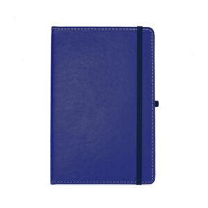 Caderno Personalizado Couro Sintético com Pauta Porta Caneta 21,2x14cm