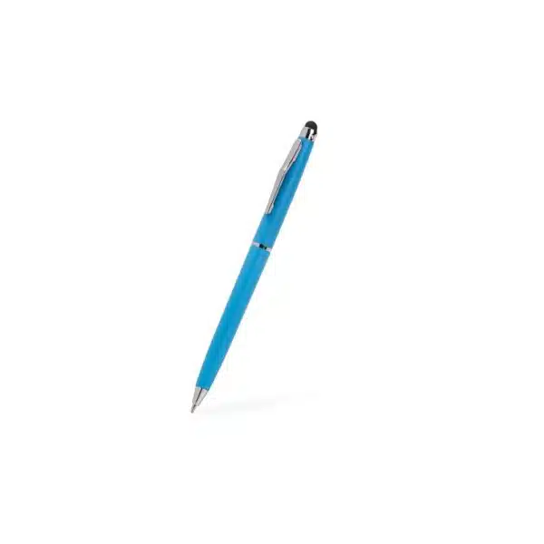 Caneta personalizada preta com impressão UV digital