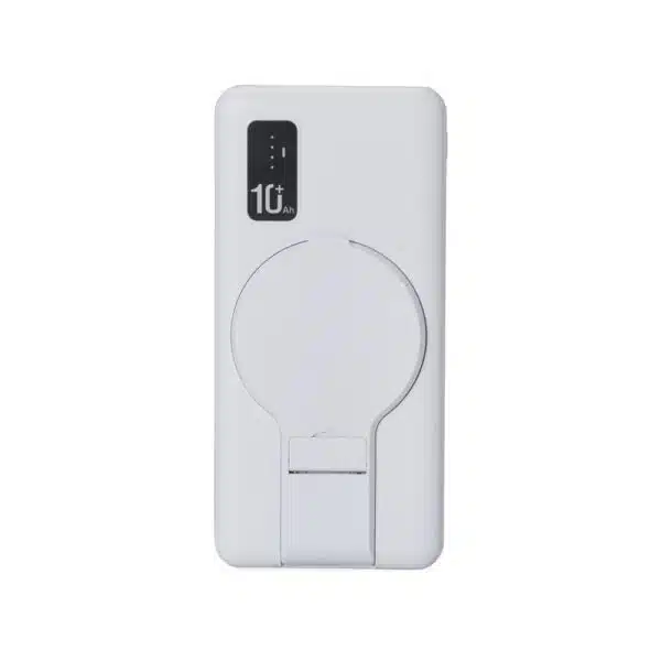 Power bank 10000mAh preto personalizado para empresas UV