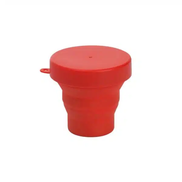 Copo dobrável laranja silicone silk 1 cor 150ml