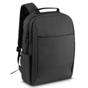 Mochila personalizada notebook preta para empresas