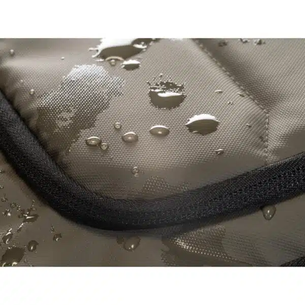 Mochila corporativa personalizada com transfer preta