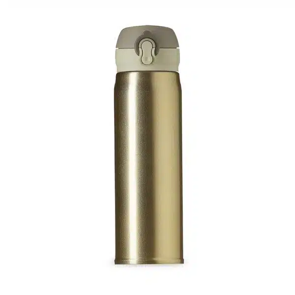 Garrafa térmica branca 400ml personalizada executivo