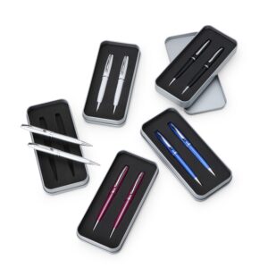 Conjunto Personalizado Caneta e Lapiseira Metal - HUBZB-07005