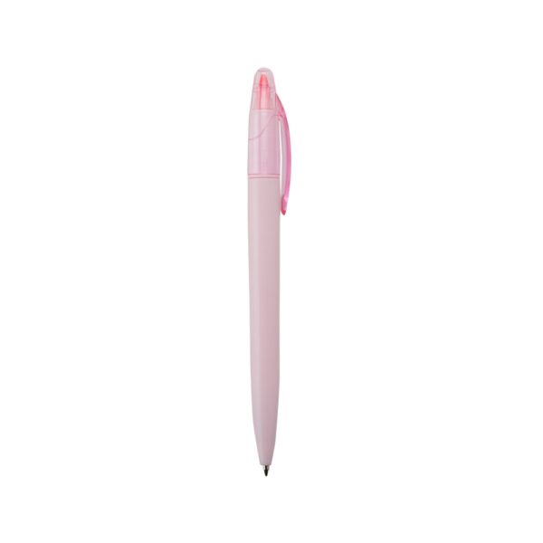 Caneta Plástica Personalizada Marca Texto Rotação 14.6x1.4cm