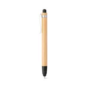 Caneta Metal Personalizada Bambu Touch 13.9x1.1cm