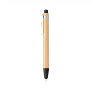 Caneta Metal Personalizada Bambu Touch 13.9x1.1cm