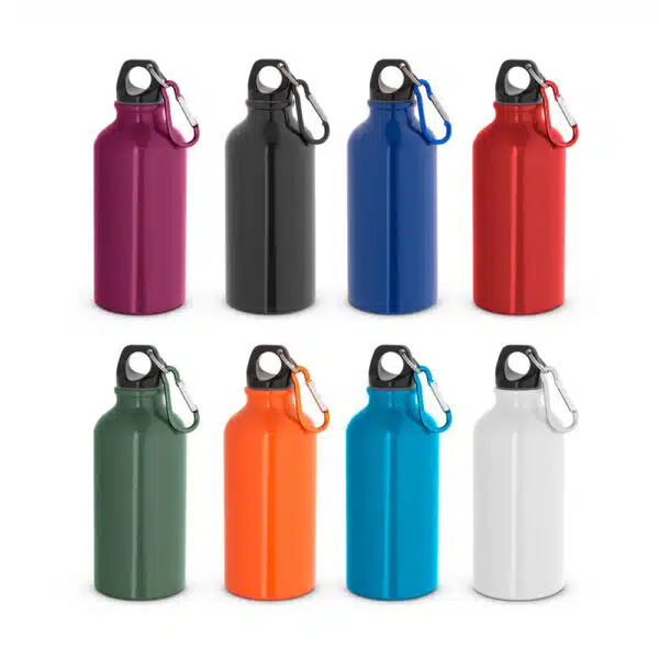 Garrafa personalizada esportiva alumínio 400ml corporativa