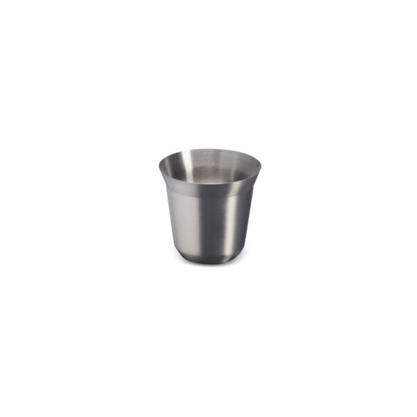 Brinde corporativo copo inox preto 100ml gravação laser