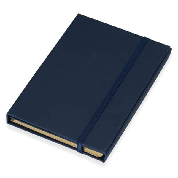 Bloco de Notas Personalizado Kraft com Autoadesivos e Caneta 15,9×11,4cm
