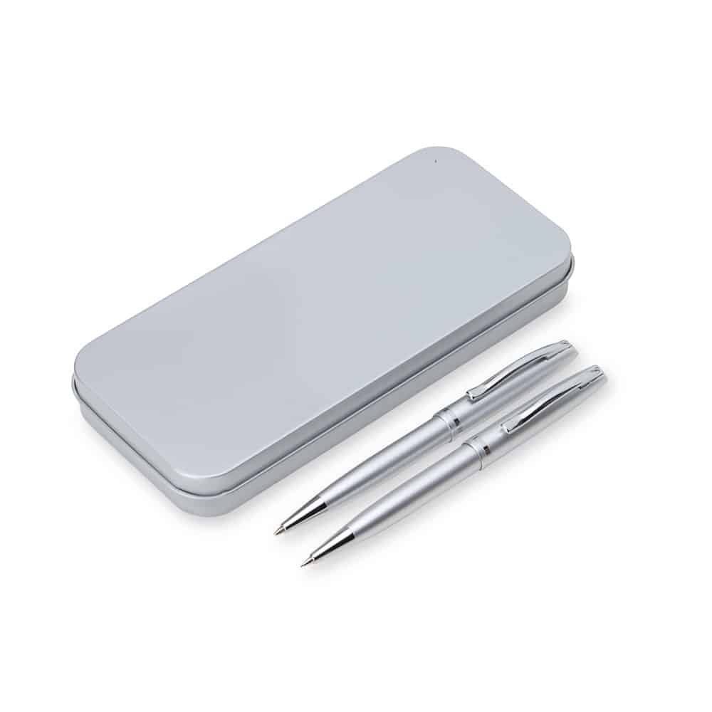 - Huble Brindes Corporativos Conjunto Personalizado Caneta e Lapiseira Metal - HUBZB-07005 - Imagem 8