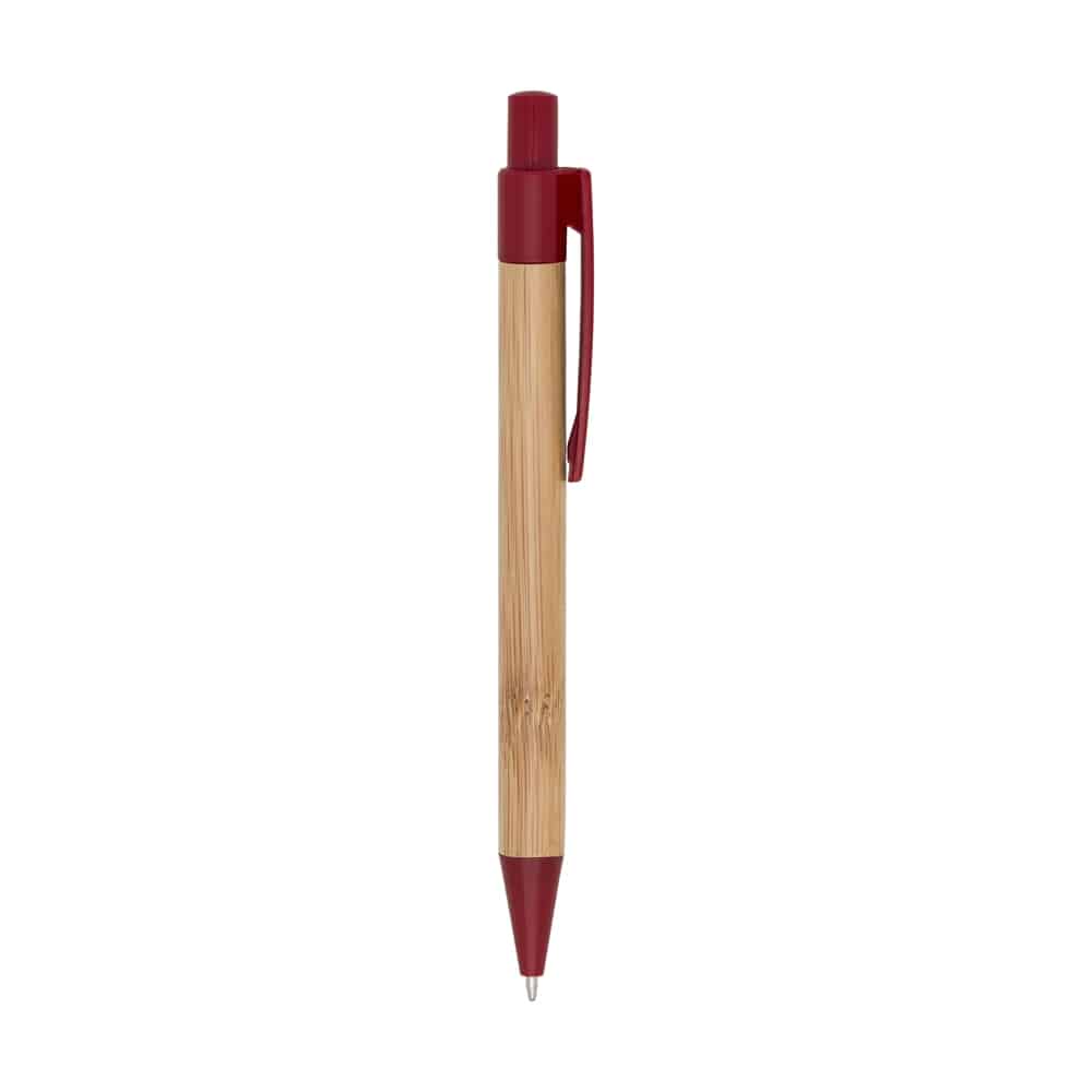 - Huble Brindes Corporativos Caneta Ecológica Personalizada Bambu Kit 14.7x1.5cm