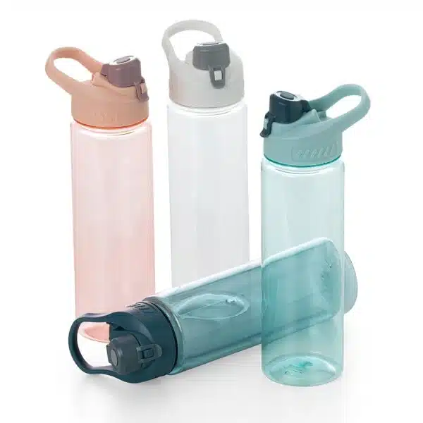 Garrafa personalizada plástico 700ml corporativa colorida