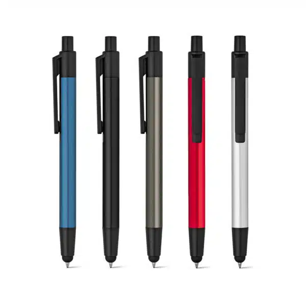 Caneta metal touch personalizada para brindes corporativos