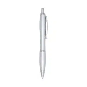 Caneta Plástica Personalizada Grip Clip Metal 14.4x1.5cm