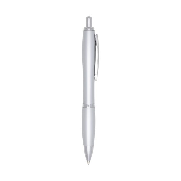 Caneta Plástica Personalizada Grip Clip Metal 14.4x1.5cm
