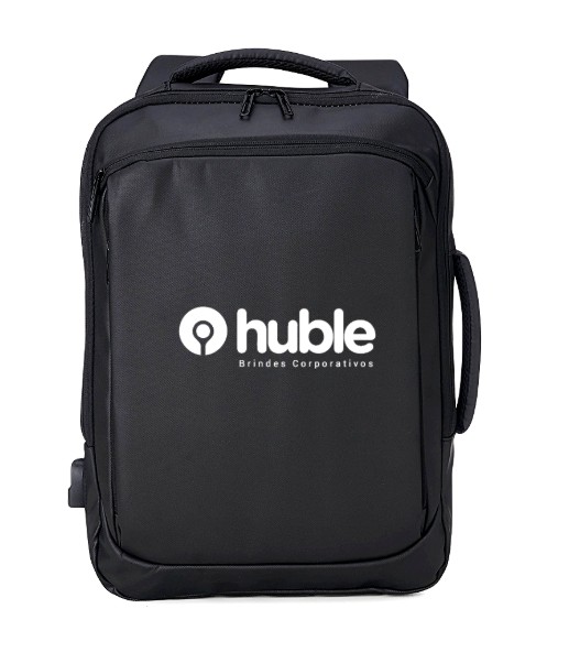 Mochila Couro Sintético USB 17L