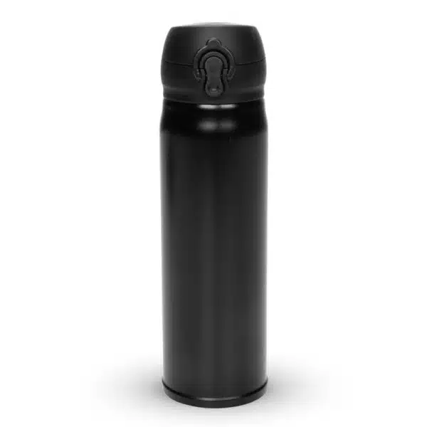 Garrafa personalizada inox azul para brindes empresa