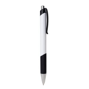 Caneta Plástica Personalizada Grip 14.1x1.4cm