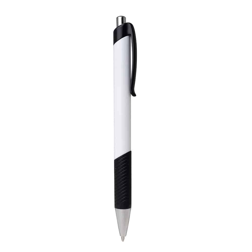 - Huble Brindes Corporativos Caneta Plástica Personalizada Grip 14.1x1.4cm