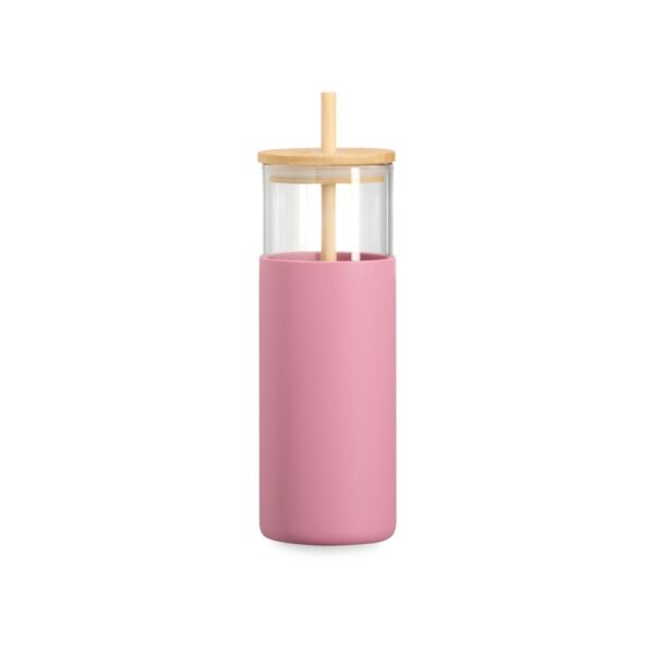 Copo personalizado vidro branco 500ml gravação UV