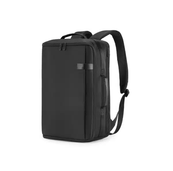 Mochila personalizada notebook premium preta corporativa