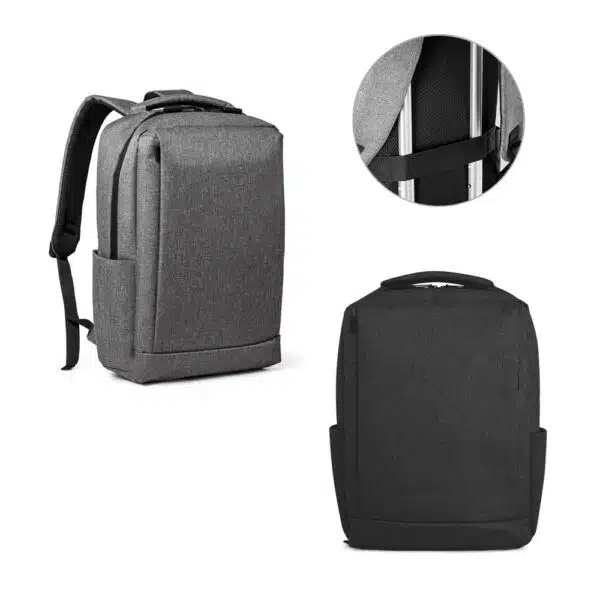 Mochila personalizada notebook 15,6 polegadas 14L preta
