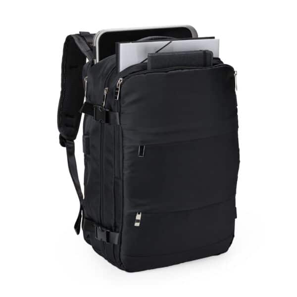Mochila com logo em silk ideal para brindes empresariais