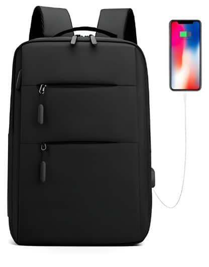 - Huble Brindes Corporativos Mochila Personalizada Executiva - HUBHJ-B660-HEI - Imagem 4