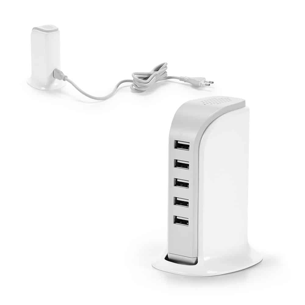 - Huble Brindes Corporativos Estação de carregamento USB em ABS - HUBSP-57154 - Imagem 4