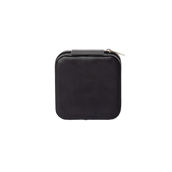 Porta joias preto personalizado para empresas silk