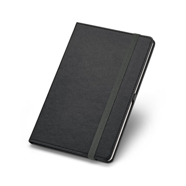 Caderno Personalizado Couro Sintético Capa Dura sem Pauta 22x14,5cm