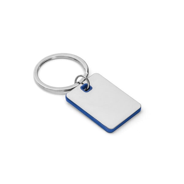 Brinde personalizado chaveiro metal laranja gravação laser