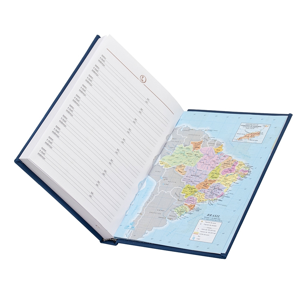 - Huble Brindes Corporativos (21x14 cm) | Agenda Personalizada Anual Emborrachada - HUBZB-14929 - Imagem 10