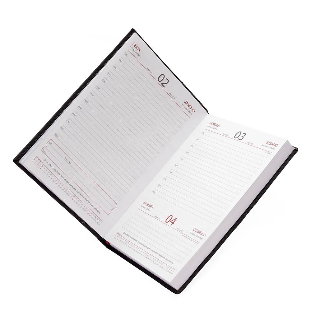 - Huble Brindes Corporativos (21x14 cm) | Agenda Personalizada Anual - HUBZB-15104 - Imagem 10