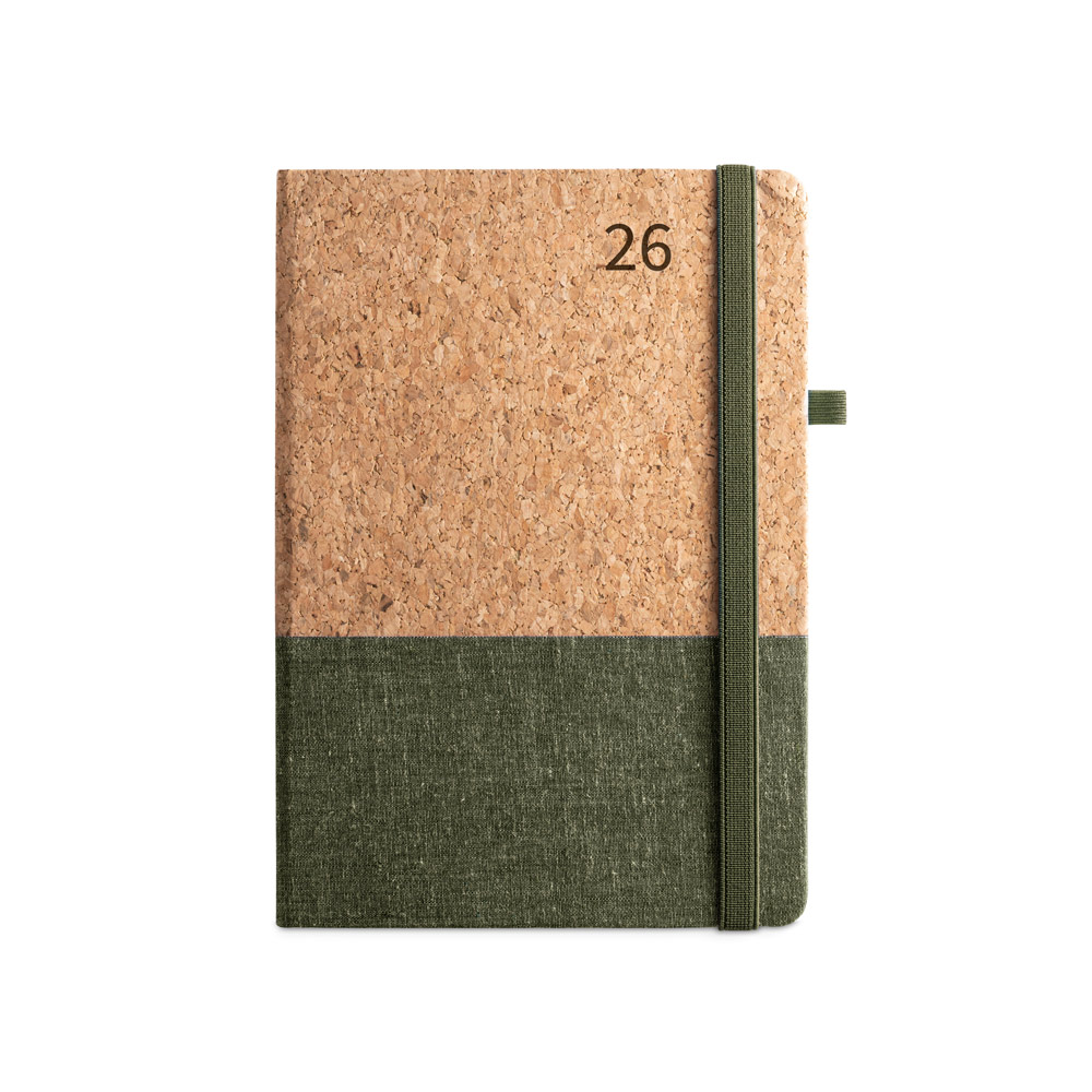 - Huble Brindes Corporativos (21x14 cm) | Agenda Personalizada Anual Cortiço e Linho - HUBSP-66199 - Imagem 10