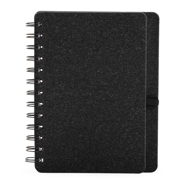 Caderneta B6 bege personalizada gravação UV brinde empresa