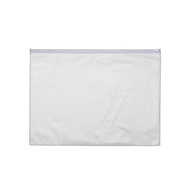 Pasta Personalizada PVC Cristal Zip Zap