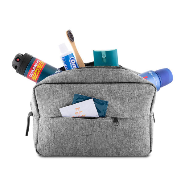Brinde nécessaire azul personalizada com logo empresa