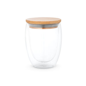 Copo Personalizado Bambu Parede Dupla de Viagem 350ml