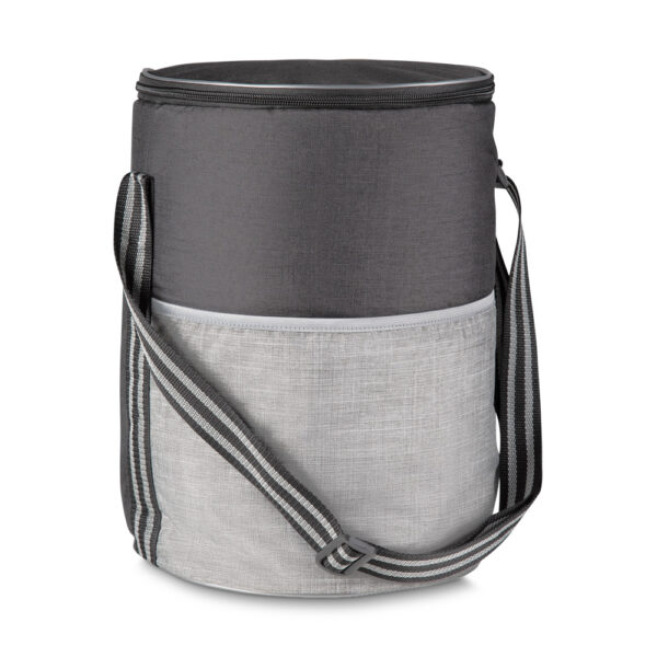 Bolsa térmica personalizada 26 litros cinza para brindes